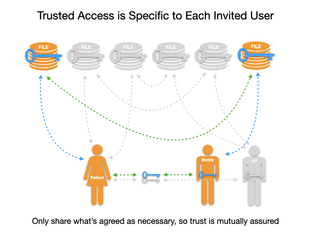 Trusted Access is specific to each invited user